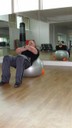 Abdominais com Suporte na Bola 1